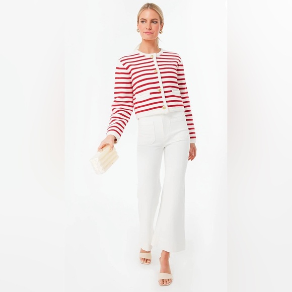 JEANERICA Natural White St. Monica Cropped Jeans Size 24
